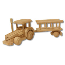 Dřevěný traktor STRAKOŠ AD 102 Dřevěný traktor STRAKOŠ AD 102