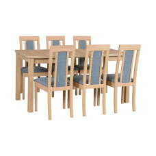 Jídelní set STRAKOŠ 1+6 MA VIII a R XI