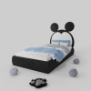 Dětská postel STRAKOŠ - myška Mickey Dětská postel STRAKOŠ - myška Mickey