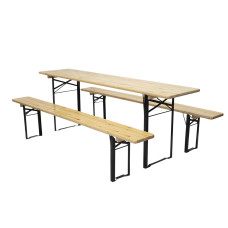 Pivní set STRAKOŠ 220 x 50 cm - STRONG Pivní set STRAKOŠ 220 x 50 cm - STRONG